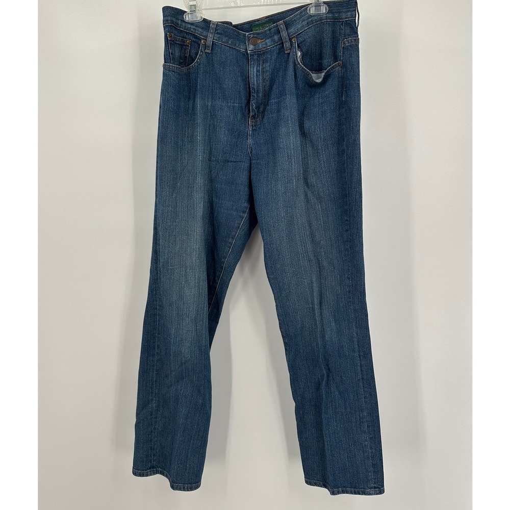 Lauren Jeans Co Ralph Lauren Womens Preppy Old Money Jeans Size 14 Americana